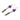 .925 Feather and Amethyst Ball Earrings