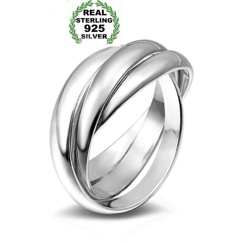 Sterling Silver - Russian Wedder Ring