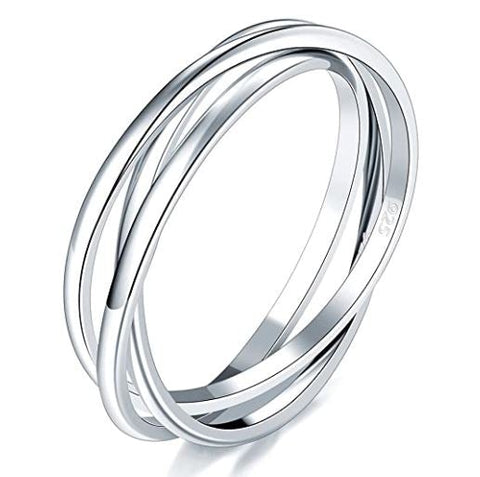Sterling Silver - Russian Wedder Ring