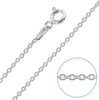 .925 Sterling Silver (Genuine) Rolo Chain Windshow