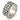 .925 Sterling Silver Greek Key Band Ring
