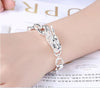 925 Silver Dragon Bracelet Doteffil