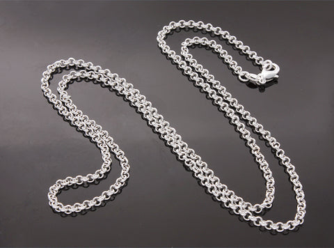 Silver Belcher Chain Necklace Silver925 Store