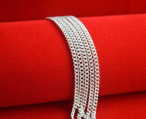 Silver 2 mm Curb Chain S925 Silver Store
