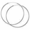 .925 Sterling Silver Earrings - Hoops (40 mm) Alcala