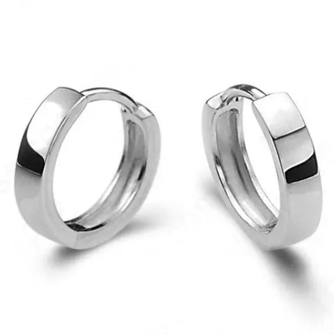 Huggie Silver Earrings (EAL042)