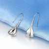 Sterling Silver Teardrop Earrings (11mm)