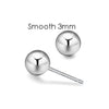 .925 Silver Earrings - Ball Studs