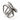 .925 Sterling Silver 4 Wire Vest Ring