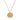 Gold  Disc Necklace