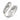 .925 Sterling Silver Floral Bypass Ring