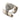 .925 Sterling Silver Coiled Rope Open Ring