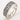 .925 Sterling Silver Greek Key Design Band