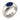 .925 Sterling Silver and Dark Blue Sodalite Signet Ring