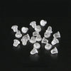 100/300pcs Hypoallergenic Silver Earring Hook with Jump Rings & Back stopper