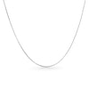 2.0mm Silver Refined Curb Chain Necklace