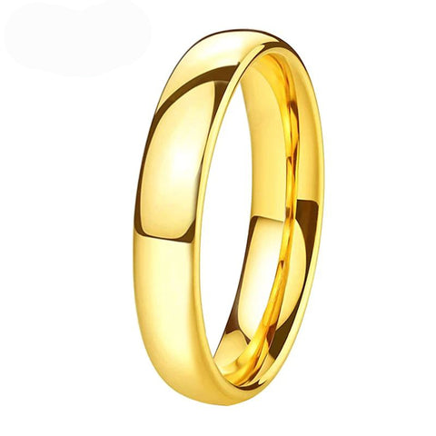 Gold Wedding Ring - 4mm Kotik