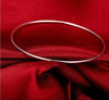 Sterling Silver Bangle - Plain Round (Golf) 1.50 mm