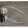 Sterling Silver Bangle - Plain Round (Golf) 1.50 mm
