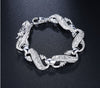 925 Silver Dragon Bracelet Doteffil