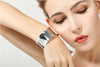 Silver Bangle Bracelets Smooth Open Cuff