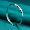 925 Sterling Silver Opening 8mm Smooth Bangle