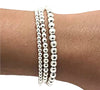 .925 Sterling Silver Ball Bracelet