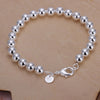 .925 Sterling Silver Ball Bracelet