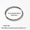 Silver Bangle 4mm