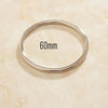 Silver Bangle 4mm