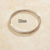 Silver Bangle 4 mm Sommar