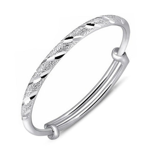 Expandable Bangle Diagonal Stripes UQBing Official Store