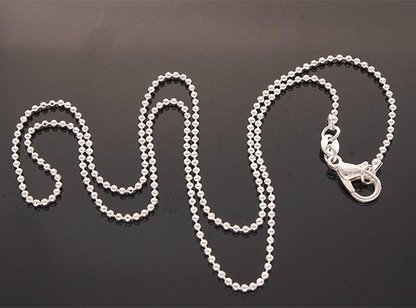 Sterling Silver Ball Chain 450mm 1.50mm