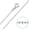 .925 Sterling Silver (Genuine) Ball Chain Tanai