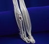 2.0mm Silver Refined Curb Chain Necklace