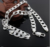 Sterling Silver Refined Curb Chain Width 8.0 mm