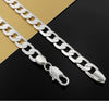 Sterling Silver Refined Curb Chain Width 8.0 mm