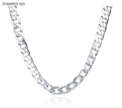 Sterling Silver Refined Curb Chain