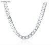 Sterling Silver Refined Curb Chain Width 8.0 mm