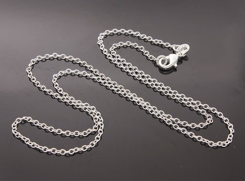 Silver Rolo 1.5mm Chain Necklace