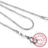 .925 Sterling Silver Italian Snake Chain (Genuine)