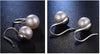 .925 Sterling Silver Natural Pearl Drop Earrings