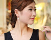 Pearl Drop Earrings 10 mm