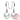 Pearl Drop Earrings 10 mm Lekani Factory Store