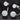 Shamballa Crystal Silver Double Ball Curved Earrings V-best Zhongji Jewelry Store
