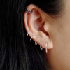 .925 Sterling Silver Earrings - Hoops