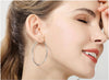 .925 Sterling Silver Earrings - Hoops (50mm) Doteffil