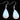 .925 Sterling Silver Opalite Teardrop Earrings RONGZUAN Official Store