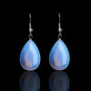 .925 Sterling Silver Opalite Teardrop Earrings RONGZUAN Official Store
