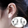 Sterling Silver Earrings - Sleeper Huggie Hoops